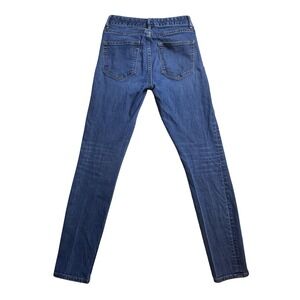 Gap 1969 High Rise Skinny Jeans Womens 26R Blue Medium Wash Stretch Denim